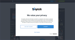 Desktop Screenshot of blogness-v3.skyrock.com