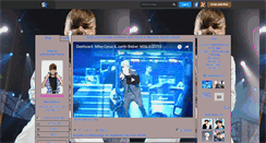 Desktop Screenshot of justinbiebervideos.skyrock.com