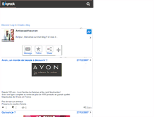 Tablet Screenshot of ambassadriceavon59150.skyrock.com