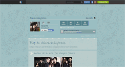 Desktop Screenshot of delena-bellephrase.skyrock.com