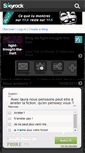 Mobile Screenshot of fight-trought-the-hurt.skyrock.com