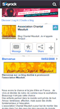 Mobile Screenshot of chantalmauduit.skyrock.com