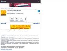 Tablet Screenshot of chantalmauduit.skyrock.com
