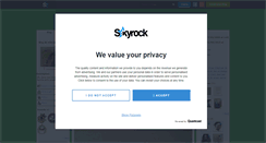 Desktop Screenshot of moncoeuretbriser.skyrock.com