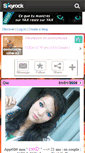 Mobile Screenshot of demoiselle-cl0w-x3.skyrock.com