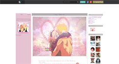 Desktop Screenshot of narusaku-lovestory.skyrock.com