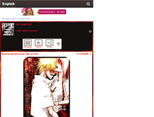 Tablet Screenshot of fiction-sakura-demon-x.skyrock.com