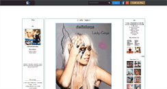 Desktop Screenshot of delicious-lady-gaga.skyrock.com
