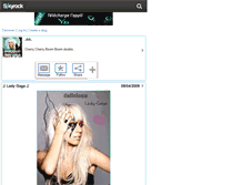 Tablet Screenshot of delicious-lady-gaga.skyrock.com