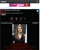 Tablet Screenshot of i-love-rock-musique.skyrock.com