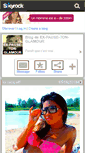 Mobile Screenshot of ex-pause-ton-glamour.skyrock.com
