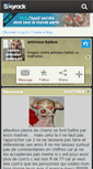 Mobile Screenshot of contre-animaux-battus-62.skyrock.com