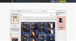 Desktop Screenshot of evalongoria.skyrock.com