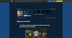 Desktop Screenshot of lux3-fofo.skyrock.com