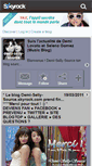 Mobile Screenshot of demi-selly-source.skyrock.com
