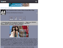 Tablet Screenshot of demi-selly-source.skyrock.com