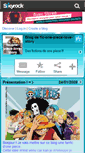 Mobile Screenshot of fic-one-piece-love-story.skyrock.com