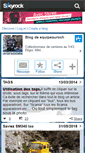 Mobile Screenshot of equipeauroch.skyrock.com
