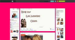 Desktop Screenshot of les-jumelles-olsen-x3.skyrock.com