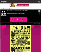 Tablet Screenshot of fetesdemazerolles2009.skyrock.com