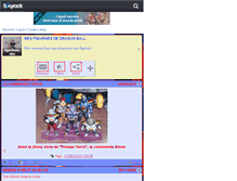 Tablet Screenshot of figurines-dbz.skyrock.com