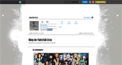 Desktop Screenshot of fairytail-erza.skyrock.com