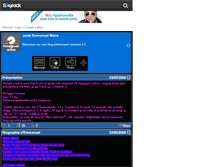 Tablet Screenshot of emmanuel-moire.skyrock.com