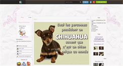 Desktop Screenshot of chihuahualove.skyrock.com