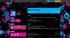 Desktop Screenshot of maplv.skyrock.com