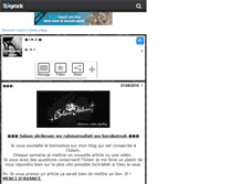 Tablet Screenshot of chamssou-islam.skyrock.com