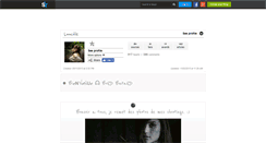 Desktop Screenshot of luuciile.skyrock.com