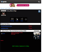 Tablet Screenshot of daray-rock.skyrock.com