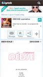 Mobile Screenshot of deesse-cosmetics.skyrock.com