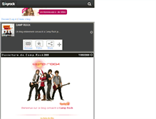 Tablet Screenshot of camprock2008.skyrock.com