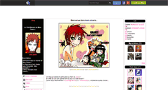 Desktop Screenshot of miss-gaara.skyrock.com