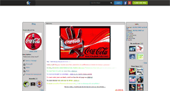 Desktop Screenshot of coca---cola.skyrock.com