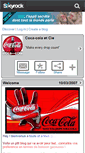 Mobile Screenshot of coca---cola.skyrock.com