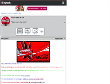 Tablet Screenshot of coca---cola.skyrock.com