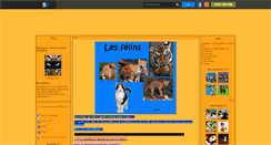Desktop Screenshot of felins-world.skyrock.com