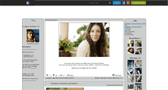 Desktop Screenshot of evangeline-emilie.skyrock.com