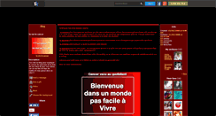 Desktop Screenshot of la-vie-le-cancer.skyrock.com
