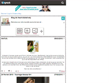 Tablet Screenshot of iheart-blakelively.skyrock.com