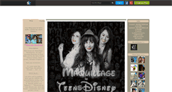 Desktop Screenshot of maquillage-teensdisney.skyrock.com