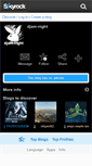 Mobile Screenshot of djam-night.skyrock.com