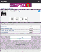 Tablet Screenshot of eternal-musique.skyrock.com
