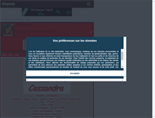 Tablet Screenshot of kassou33.skyrock.com