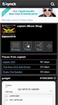 Mobile Screenshot of captain2010.skyrock.com
