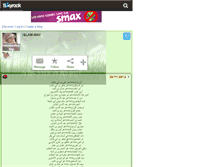 Tablet Screenshot of fatimazahra-teg.skyrock.com