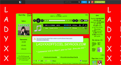 Desktop Screenshot of ladyxxofficiel.skyrock.com
