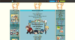 Desktop Screenshot of best-tout-sur-les-mangas.skyrock.com